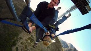 Nevis Swing Worlds Biggest Swing Queenstown New Zealand  Old Promo Video  AJ Hackett Bungy NZ [upl. by Irovi]