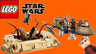 LEGO Star Wars Desert Skiff amp Sarlacc Pit Set 75396 [upl. by Cointon807]