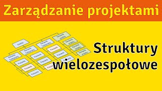 Struktury zespołów projektowych i wielozespołowe [upl. by Elocin172]