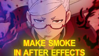 The BEST Way To MAKE Smoke In After Effects [upl. by Eleumas]