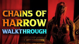 Chains Of Harrow Walkthrough  How To Get Harrow Blueprint Warframe Beginners Guide 2024 [upl. by Salbu]