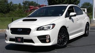 2015 Subaru WRX STI Start Up Test Drive and In Depth Review [upl. by Eniksre]