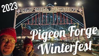 2023 Pigeon Forge Winterfest Christmas Lights Drive  Patriot Park  The Inn at the Christmas Place [upl. by Aicilev479]