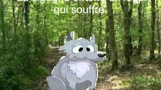 Le loup et la cigogne [upl. by Rehpotsihc]