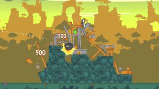 Angry Birds 228 Bad Piggies 3 Star Walkthrough Angry Birds Classic 228 [upl. by Lauralee100]