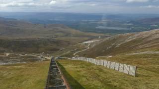 Cairngorm Funicular Railway  Standseilbahn bei Aviemore [upl. by Novia]