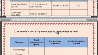 BTS NRC Gestion  Lévaluation de la rentabilité client  Cas Rambolage [upl. by Etak]