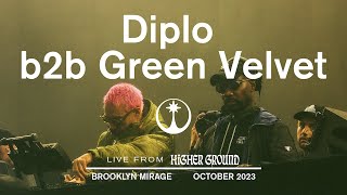 Diplo b2b Green Velvet  Live from Higher Ground Brooklyn 2023 [upl. by Lorrimor]