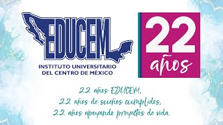 FELIZ ANIVERSARIO 22 EDUCEM [upl. by Ettelliw]