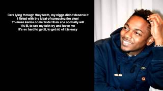 Kendrick Lamar  Faith  Lyrics on screen  HD [upl. by Nicolais]