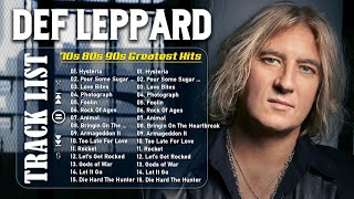 Best Songs Of Def Leppard ⭐ Def Leppard Greatest Hits Full Album ⭐ [upl. by Slen]