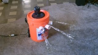 Homemade Air Conditioner DIY  The quot5 Gallon Bucketquot Air Cooler DIY can be solar powered [upl. by Dnomasor]