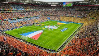 Romania  Netherlands 03  Round of 16 at Allianz Arena Munich  EURO 2024 [upl. by Hirasuna]