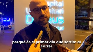 Alhora es concentra davant de lHospital Dexeus pel cas de xenofòbia dun metge envers una pacient [upl. by Slemmer]