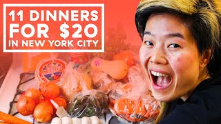 I Made 11 Dinners For Two People On A 20 Budget In NYC [upl. by Fax]