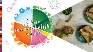 3x lekkere broodjes maken  Gezond recept [upl. by Krauss]