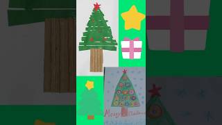 shorts diy chritmastree craft christmas easy fun kidd youtubeshorts [upl. by Veradis]