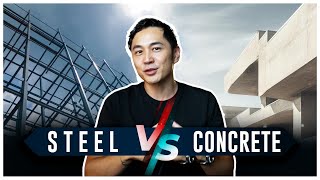 Steel vs Concrete House Which Is Better [upl. by Poppo]