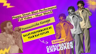 Vaahesan Strikes🔥 Ponnusiricha Kanaga  Team Rap Ceylon live Performance🔥RapCeylon trendingrapper [upl. by Zurheide873]