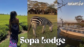 Sopa Lodge Naivasha☀️mini vlog  Keisha Gonah [upl. by Alaaj]