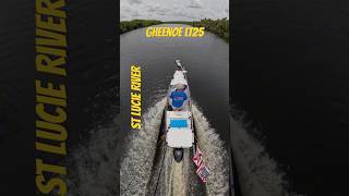 Gheenoe LT25 Rippin on the St Lucie River gheenoe boat flogrown insta360x4 [upl. by Daffi]