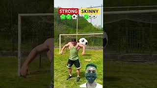 🦠STRONG vs SKINNY💀 OMG Alexagsoccer rezo rezohulk [upl. by Savage51]