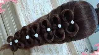 peinados recogidos faciles para cabello largo bonitos y rapidos con trenzas para chica en fiestas38 [upl. by Lattonia624]