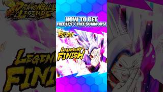 How To Get 100 Tickets and 6 FREE LF’s in The Legends Festival EASY  Dragon Ball Legends [upl. by Muslim]