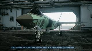 Ace Combat 7  ALL unlockable special 3 skins [upl. by Aidnama]