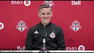 John Herdman Postgame from DC United 22 draw [upl. by Galateah]