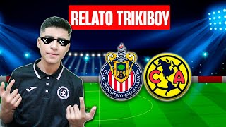 Chivas ya desperto un poco ante América J12  Liga MX Clausura 2024  RELATO ÉPICO [upl. by Alehcim]