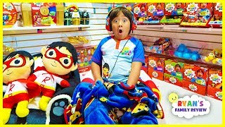 Ryan Spend 24 hours overnight in Ryans World Toys Room Challenge [upl. by Haney540]