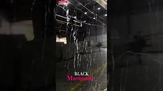 Stunning Black Marquina marble available at MyStone Imported Marble in Kishangarh [upl. by Notsla]