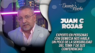 EXPERTO EN PERSONAS CON DEMECIA JUAN C ROJAS NOS ACOMPAÑA PARA HABLARNOS UN POCO DE SUS CONFERENCIAS [upl. by Eggett]