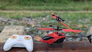 Rc Helicopter Flying Test  Unboxing Rc Helicopter And Testing [upl. by Enrobialc]