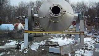 170 cu Ft Hastelloy C2000 Double Cone dryer [upl. by Eutnoj599]