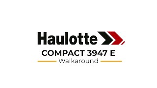 Walkaround video  Haulotte Compact Range 3947 E scissor lifts  US [upl. by Lehar]