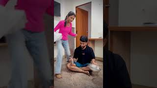 Brother  Sister Comedy 😂  Nikhil Nisha Vlogs shorts comedy [upl. by Anerdna552]