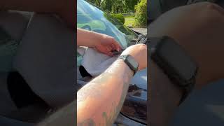 Wiper blade clip explained equinox chevy wiperblades repair howto [upl. by Elyak]