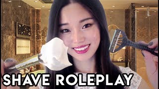 ASMR Relaxing Shave Roleplay [upl. by Sal]