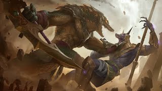 DUELO ENTRE NÊMESIS  NASUS VS RENEKTON [upl. by Yerfdog449]