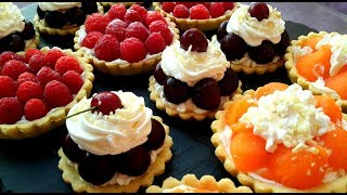 tartelettes a la mascarpone تشكيلة طرطات رائعين بكريمة الماسكاربون [upl. by Dre]