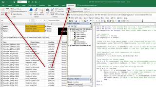 EAF 78B  Excel VBA to search and extract records using multiple criteria [upl. by Clyde]