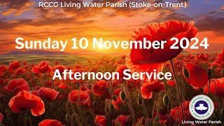 LWP Stoke Afternoon Family Worship 10 November 2024 [upl. by Reiniar]