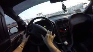 Turbo v6 mustang test n tune [upl. by Leesen]