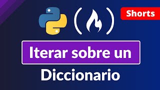 Python 3 Formas de Iterar sobre un Diccionario Claves Valores Pares ClaveValor Shorts [upl. by Eitsirhc151]