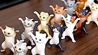 Dancing Cat Pen Holder  Stop Motion Animation [upl. by Asehr]