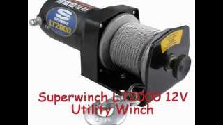 Superwinch LT2000 12V Utility Winch 2000lb [upl. by Hareema]