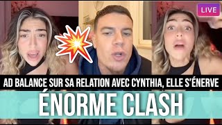 AD LAURENT A C0UCHÉ AVEC CYNTHIA IL BALANCE TOUT EN LIVE 😱 ELLE PÈTE UN CABLE 💥 ÉNORME CLASH [upl. by Gerick196]