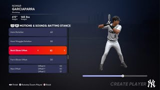 MLB The Show 21 PS5  Nomar Garciaparra Batting Stance [upl. by Uhthna]